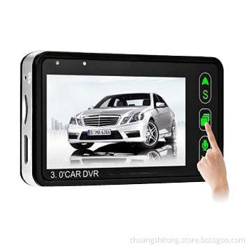 WDR IR car DVR camera, 3.0" LCD screen HDMI port
